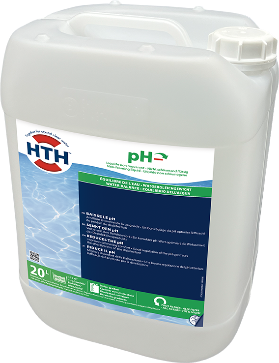 Correcteur de pH moins liquide HTH 15 %