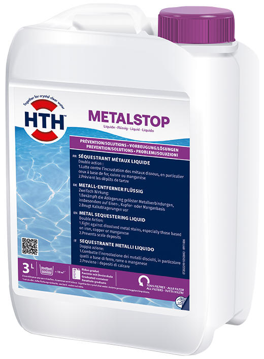 Séquestrant métaux et anti-tartre HTH metalstop