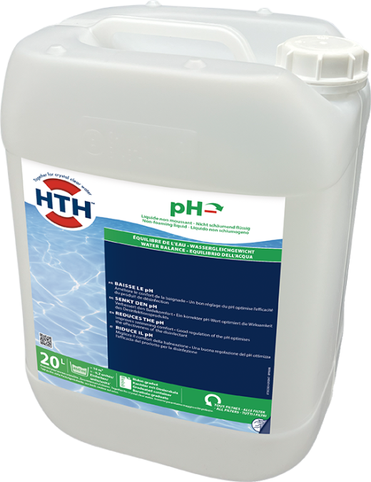 Correcteur de pH moins liquide HTH 15 %