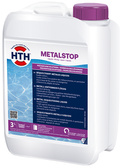 Séquestrant métaux et anti-tartre HTH metalstop
