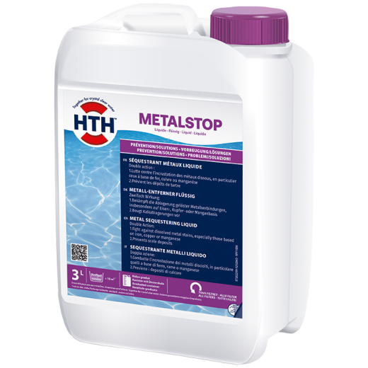 Séquestrant métaux et anti-tartre HTH metalstop