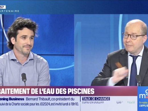 Thomas Pineau sur le plateau de BFM Business